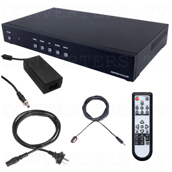 Video to 3G SDI and HDMI Scaler Box - Full Kit
