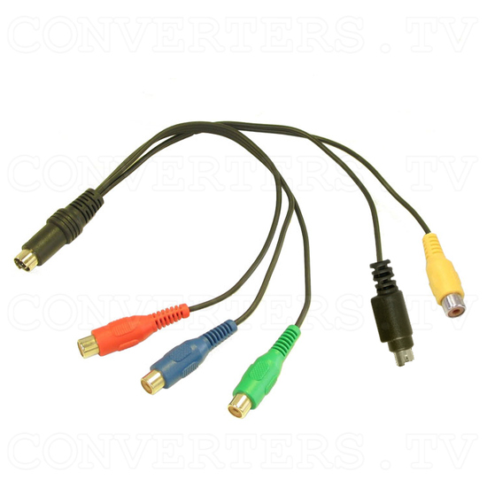 Multi Format Video to USB HD Capture Box - Comp/SV/CV Converter Cable