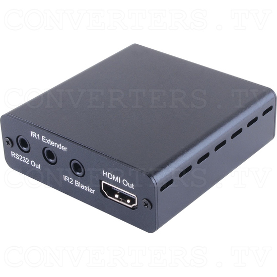 HDBaseT-Lite HDMI over CAT5e/6/7 with PoE Receiver - Front View
