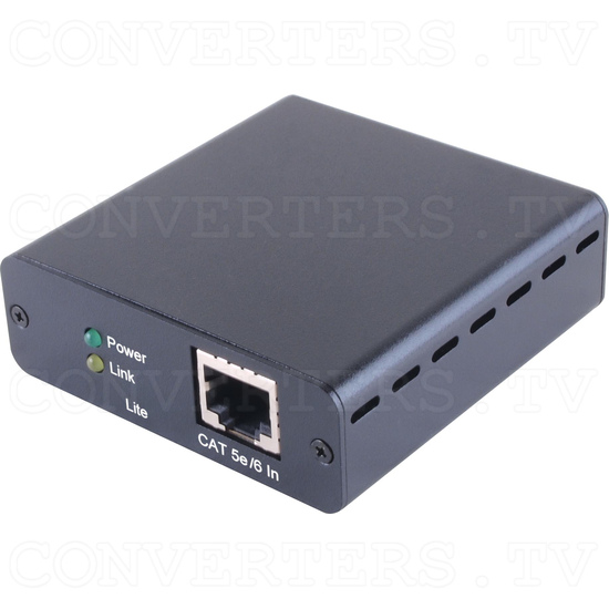 HDBaseT-Lite HDMI over CAT5e/6/7 with PoE Receiver - Back View
