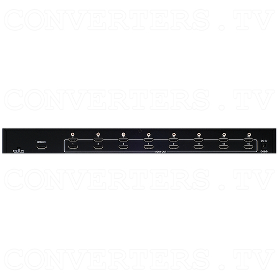 HDMI v1.3 1 x 16 HDMI Splitter - Back View
