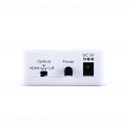 HDMI UHD 4k2k Audio Inserter - Back View