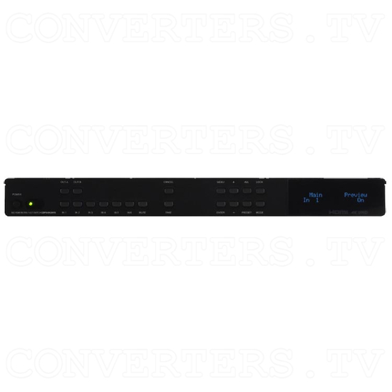 6 in 2 out HDMI UHD Matrix HDCP2.2 with Fast Switch Technology - Front View