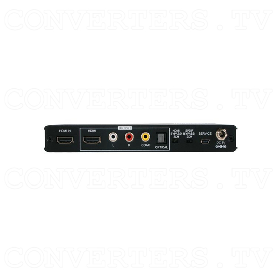 HDMI Audio with Dolby Digital & DTS 2.0+Digital Out Decoder - Back View