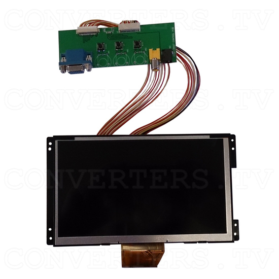 7 Inch Delta FWXGA LCD Panel - Front View