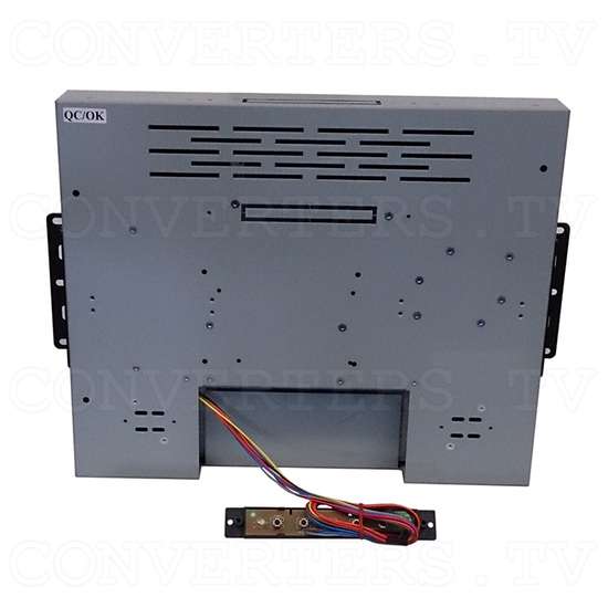 17 Inch Delta Resistive Touch Multi-Frequency to SXGA LCD Panel - Back View