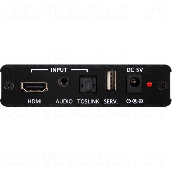 HDMI to HDMI Scaler Box - Back View
