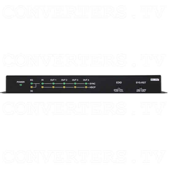 1 Input 4 Output 4K2K HDMI 6G Splitter - Front View