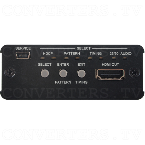 HDMI 6G Audio Bridge with Pattern Generator - Front View