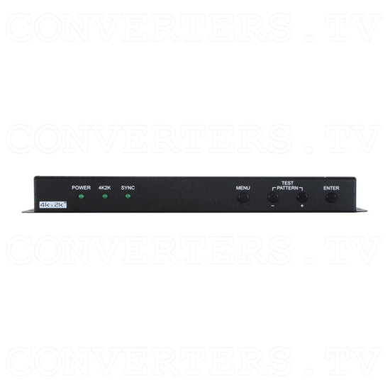 1 In 2 Out UHD 4K2K Splitter Scaler - Front View