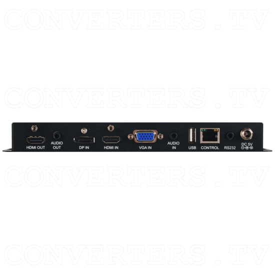 Multi Video to HDMI UHD Scaler - Back View