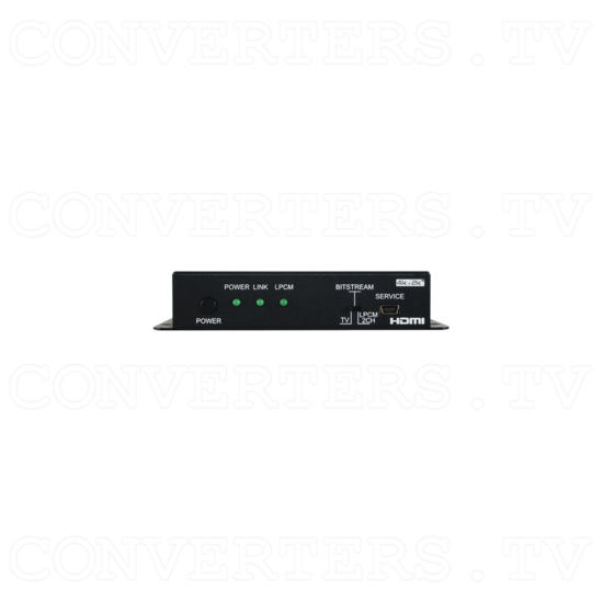 UHD 4K 6G Audio Extractor w/ HDCP2.2 - ID#15523 Front View.png