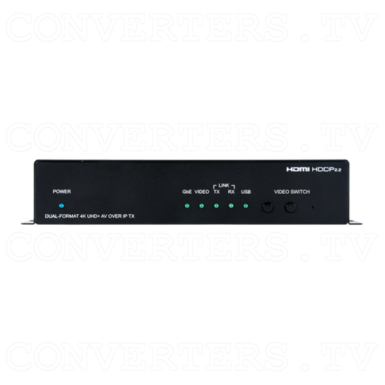 Ultra HDMI (4K-60) over Optical Fibre Transmitter - ID#15473 Front View.png