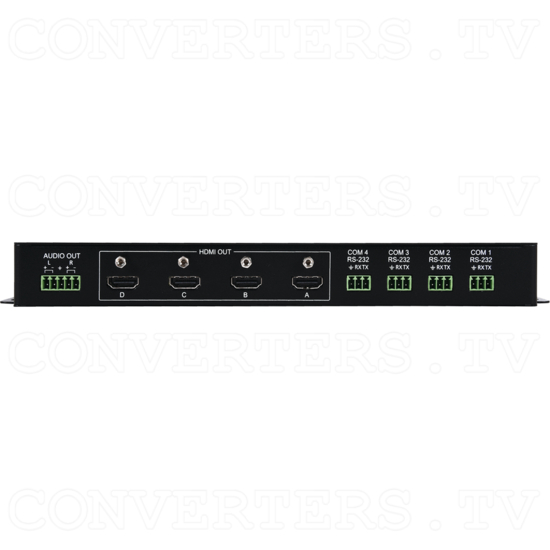 Dual Input to 4K UHD+ HDMI Video Wall Processor - Back View.png